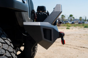 Jeep Gladiator Front Bumper - Body Armor 4x4 - Orion Mid-Width - `07-`25 Jeep Gladiator Front Bumper - Body Armor 4x4 - Orion Mid-Width - `07-`25